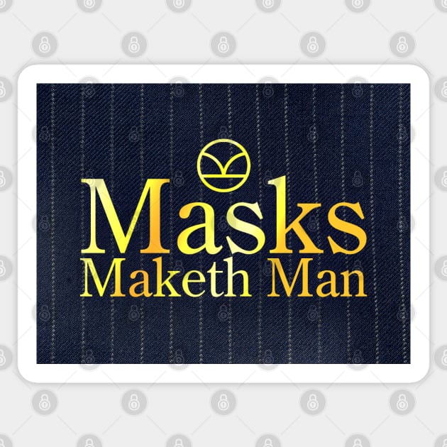 Manners Maketh Man Sticker by shippingdragons